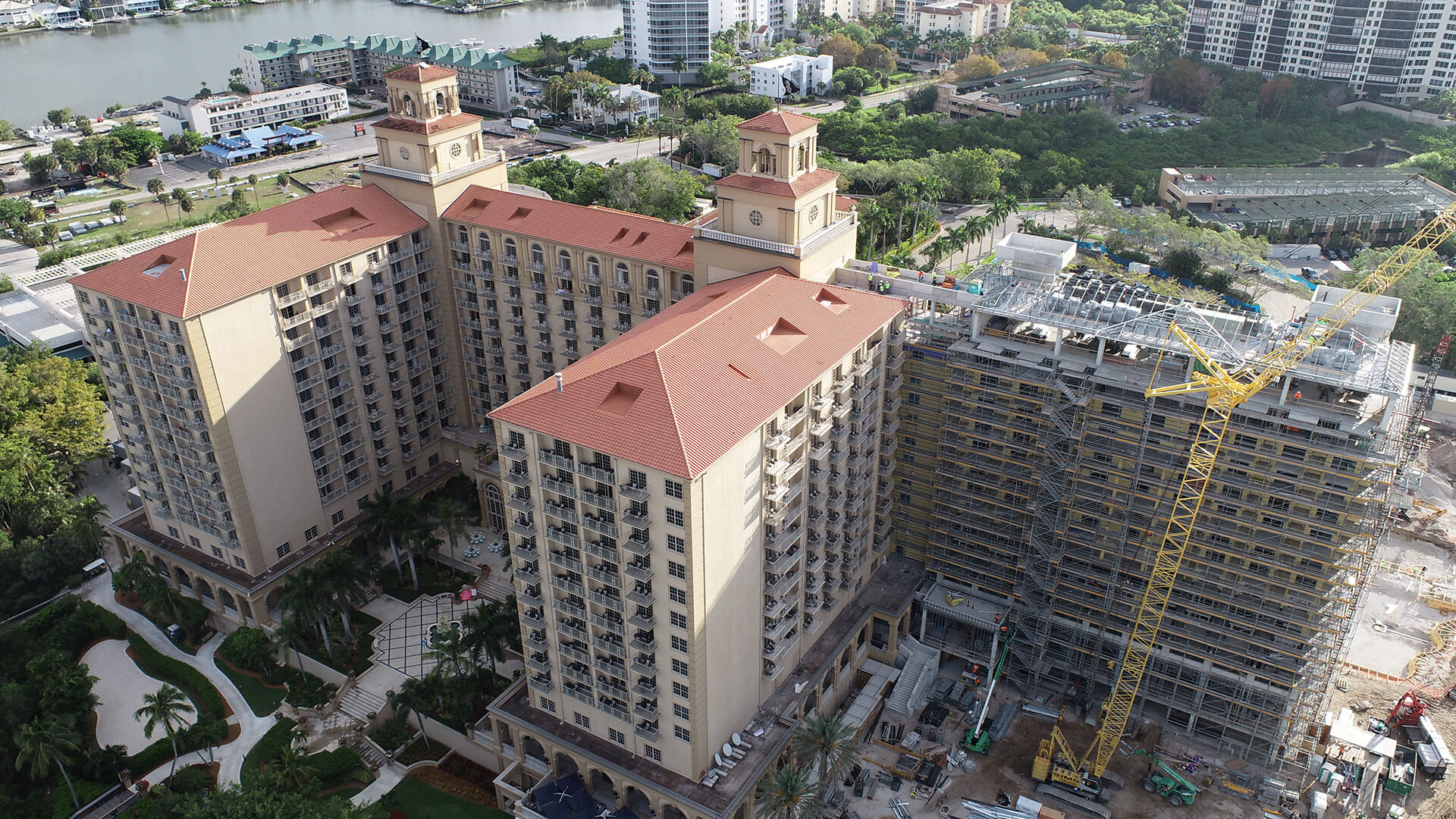 Ground-Up Tower Tops Off at The Ritz Carlton Naples